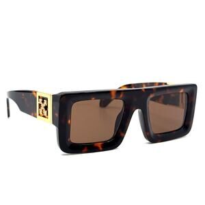 New, OFF-WHITE Sunglasses Leonardo OERI049 6064 Authentic